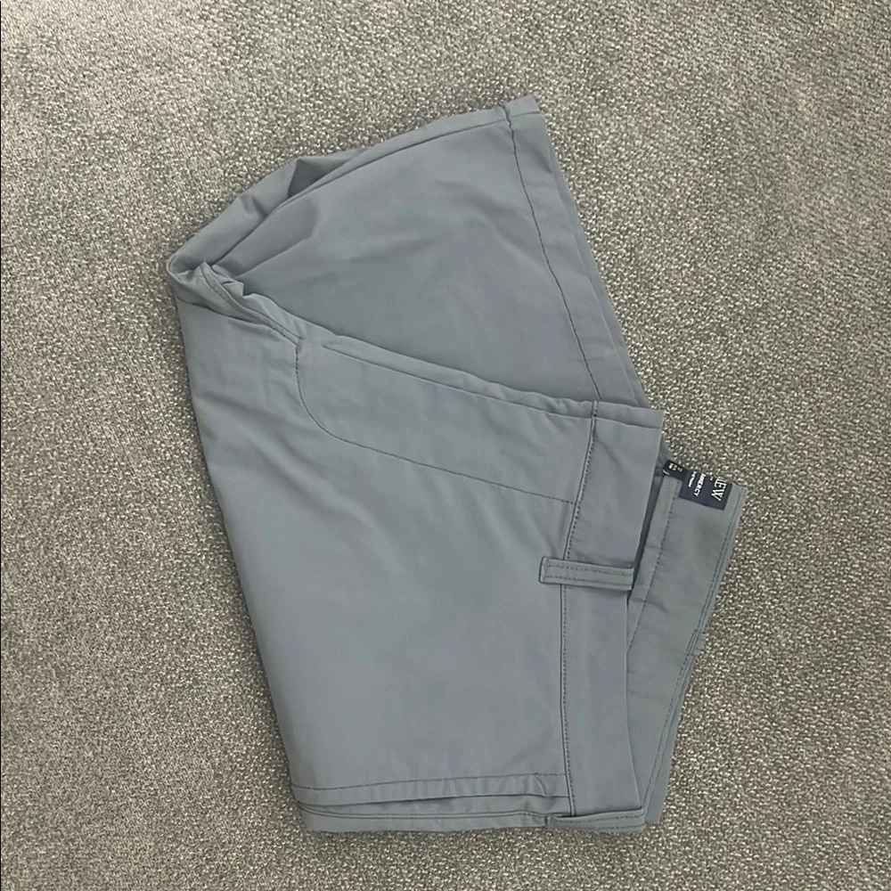 J. Crew Gray Flat Front Shorts Classic Chino Style